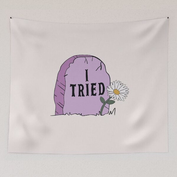 Item preview, I tried pin  | Taylor  The Eras Tour | Home Decor Merch Fandom Small Support | HECKINFAROUT  designed and sold by Two Otters Co.