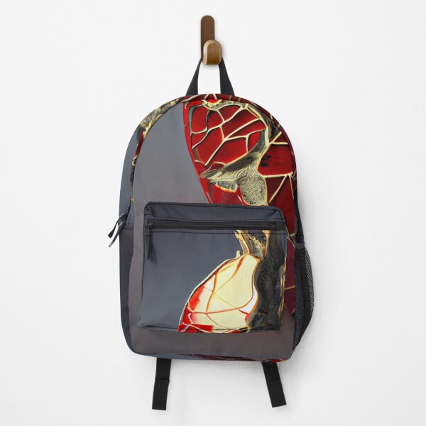 Item preview, Kintsugi red gold silver heart decaying broken designed and sold by Obibobishop.