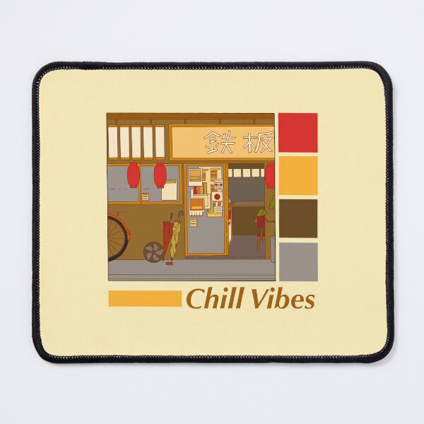 Item preview, Chill Vibes — Aesthetic Japanese Shop Design designed and sold by corizion.