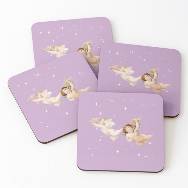 Item preview, Softgirl Antique Cherub Angel Purple designed and sold by Femme Pastel Collective.
