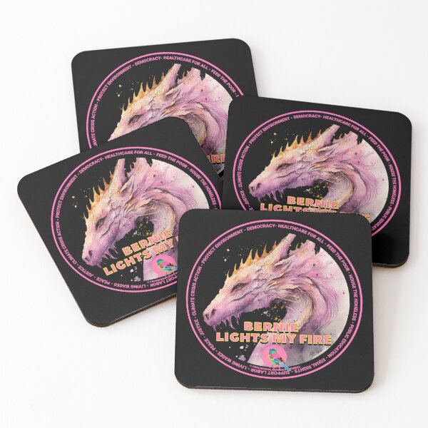 Item preview, PMD00619 Progressive Movement Designs Dragon shows you are still feeling the Bern and support progressive policy goals for progressive Democrats and Independents and Bernie Sanders supporters designed and sold by ProgressiveLeft.