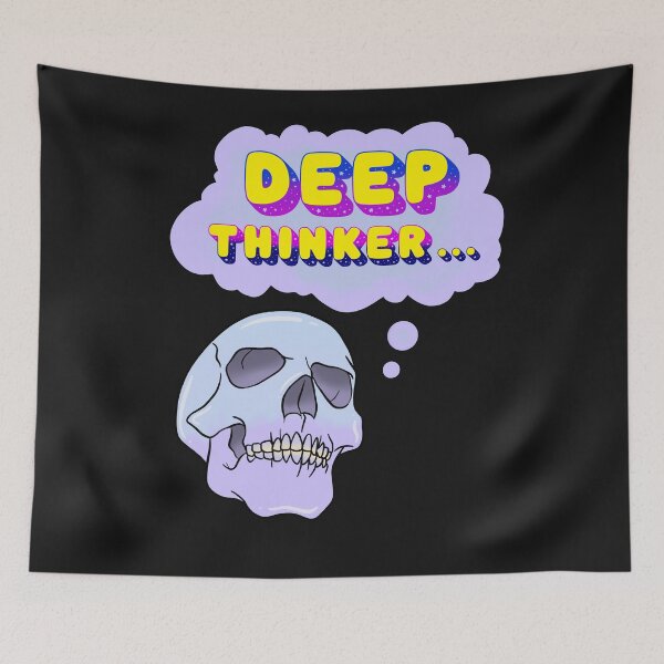 Item preview, Deep Thinker designed and sold by Tameink.