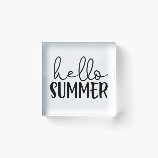 Item preview, Hello Summer I Beach Summer Gifts designed and sold by younghopes.