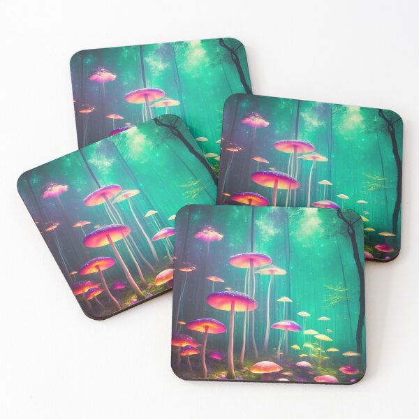 Artikelvorschau, Psychedelic Mushroom Forest #28 Teil der Psychedelic Mushroom Forest Kollektion entworfen und verkauft von Psychedelic Psychos.