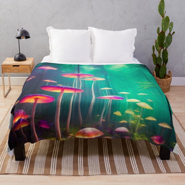 Artikelvorschau, Psychedelic Mushroom Forest #28 Teil der Psychedelic Mushroom Forest Kollektion entworfen und verkauft von Psychedelic Psychos.