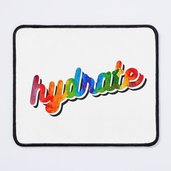 Item preview, Hydrate Water | Rainbow Text designed and sold by Colorcore.