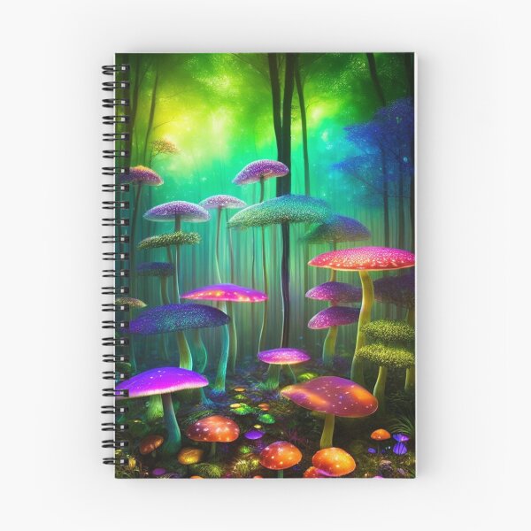 Artikelvorschau, Psychedelic Mushroom Forest #30 Part of the Psychedelic Mushroom Forest Collection entworfen und verkauft von Psychedelic Psychos.