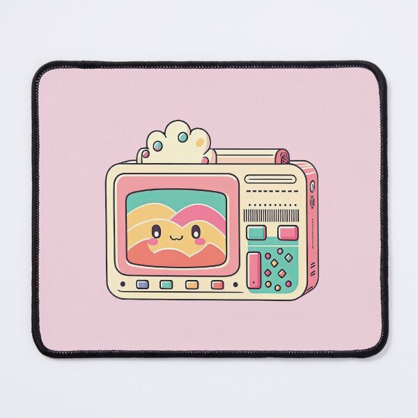 Item preview, Kawaii Retro Future Smart TV Tablet Old School Meets Cute New Tech Gadget designed and sold by ultra-cute.
