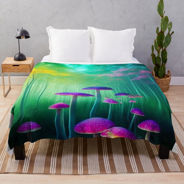 Artikelvorschau, Psychedelic Mushroom Forest #31 Part of the Psychedelic Mushroom Forest Collection entworfen und verkauft von Psychedelic Psychos.
