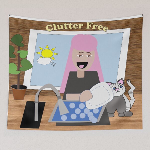 Item preview, Clutter Free2 designed and sold by marichuwill.