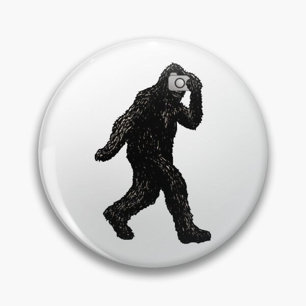 Item preview, Bigfoot With Camera - Funny Sasquatch Selfie Portrait Photography designed and sold by Inside Out Designs.