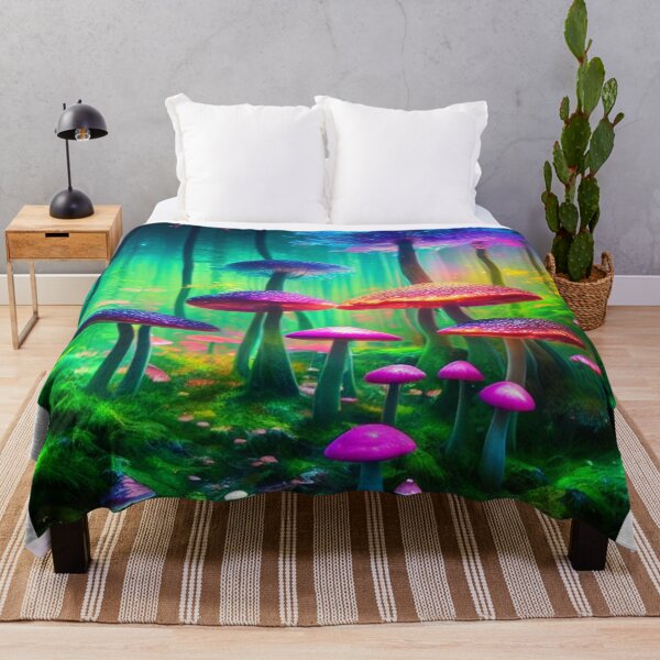 Artikelvorschau, Psychedelic Mushroom Forest #32 Teil der Psychedelic Mushroom Forest Kollektion entworfen und verkauft von Psychedelic Psychos.