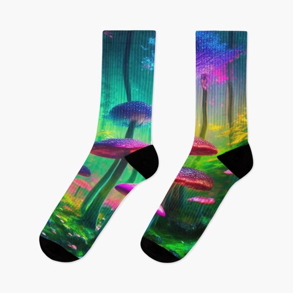 Artikelvorschau, Psychedelic Mushroom Forest #32 Teil der Psychedelic Mushroom Forest Kollektion entworfen und verkauft von Psychedelic Psychos.