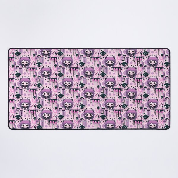 Item preview, Pastel Goth, Kawaii Girl Pattern designed and sold by SNRGraphics.