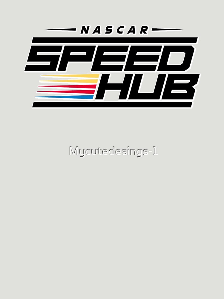 Logo NASCAR Speed ​​Hub. ROBLOX. 2023, NASCAR Roblox game. Gift Ideas Kids  T-Shirt for Sale by Mycutedesings-1