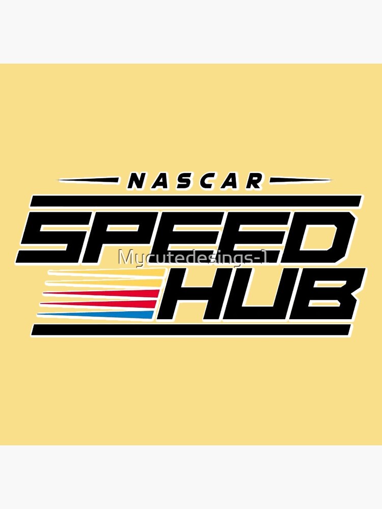 Logo NASCAR Speed ​​Hub. ROBLOX. 2023, NASCAR Roblox game. Gift Ideas Kids  T-Shirt for Sale by Mycutedesings-1