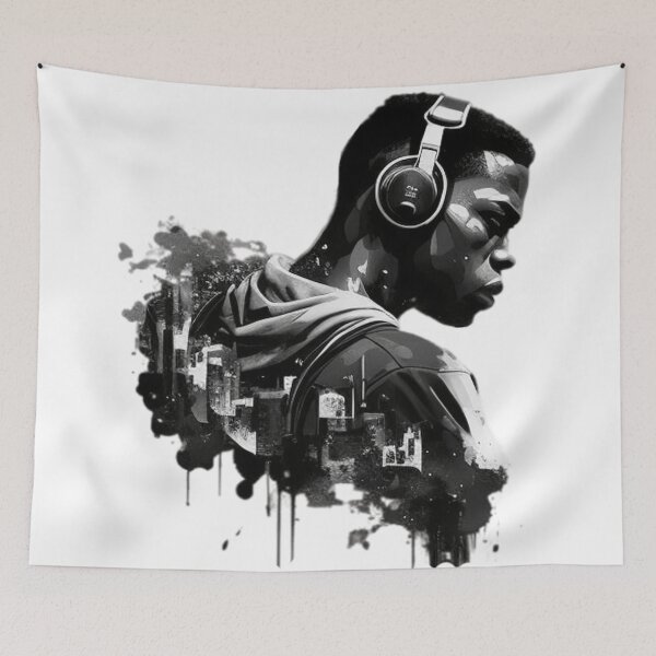 Item preview, Young Hip Hop Lover designed and sold by UrbanChillz.