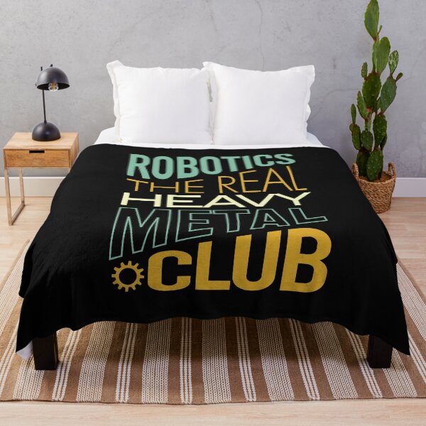 Item preview, Robotics the Real Heavy Metal Club designed and sold by whyitsme.