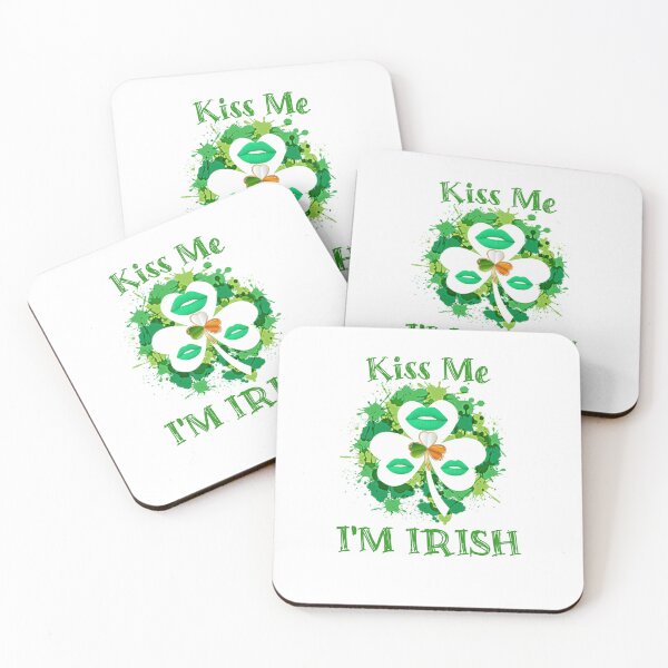 Item preview, Kiss Me I'm Irish designed and sold by Delnet ⭐⭐⭐⭐⭐.