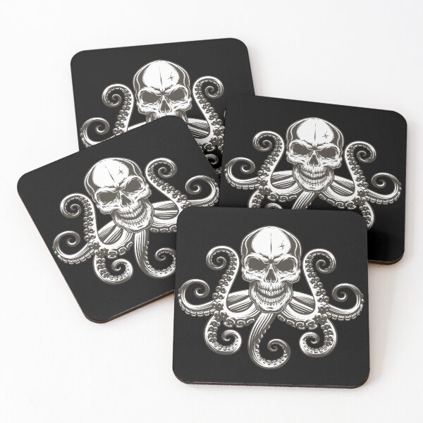 Item preview, Skull Octopus designed and sold by monsterplanet.