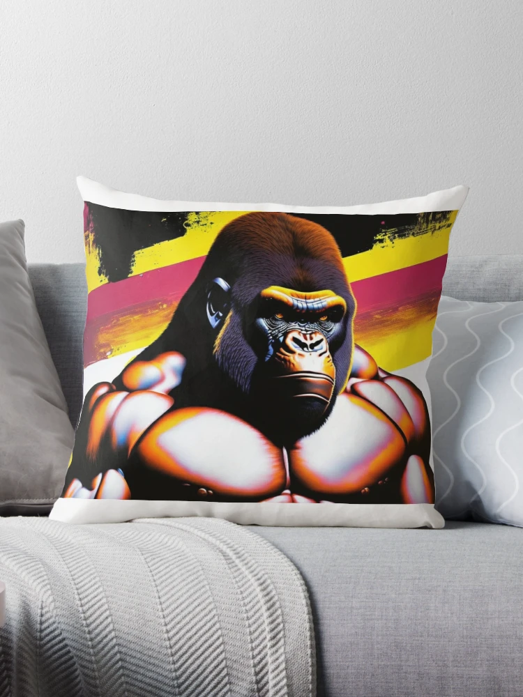 Silverback Gorilla Pillow Case