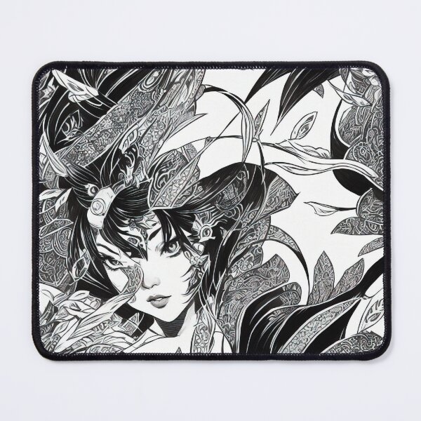 Item preview, Beautiful girl in leaves and flaps of fabric designed and sold by skyhealing.