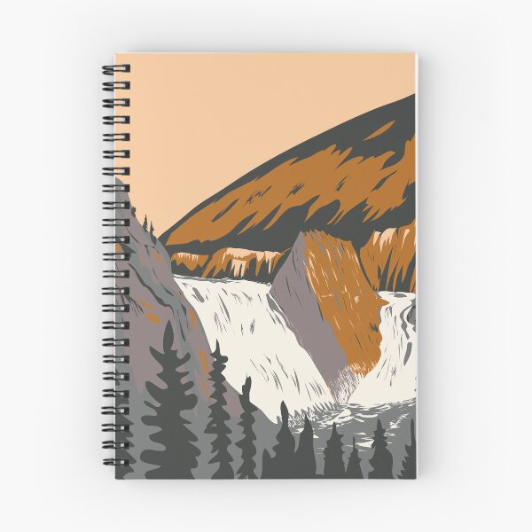 Item preview, Naatsihchoh National Park Reserve in Northwest Territories Canada WPA Poster Art designed and sold by patrimonio.