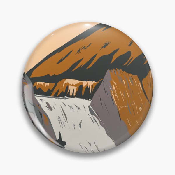 Item preview, Naatsihchoh National Park Reserve in Northwest Territories Canada WPA Poster Art designed and sold by patrimonio.