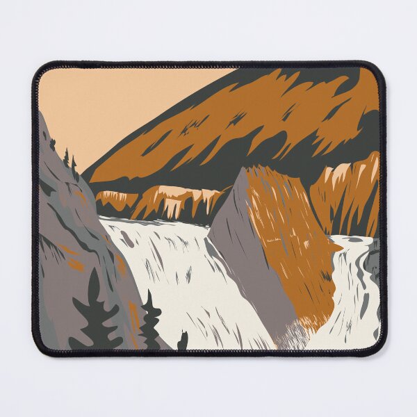 Item preview, Naatsihchoh National Park Reserve in Northwest Territories Canada WPA Poster Art designed and sold by patrimonio.