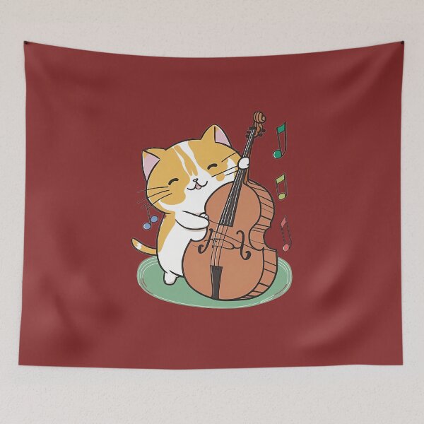 Item preview, Cello Cat designed and sold by Void-Fantasies.
