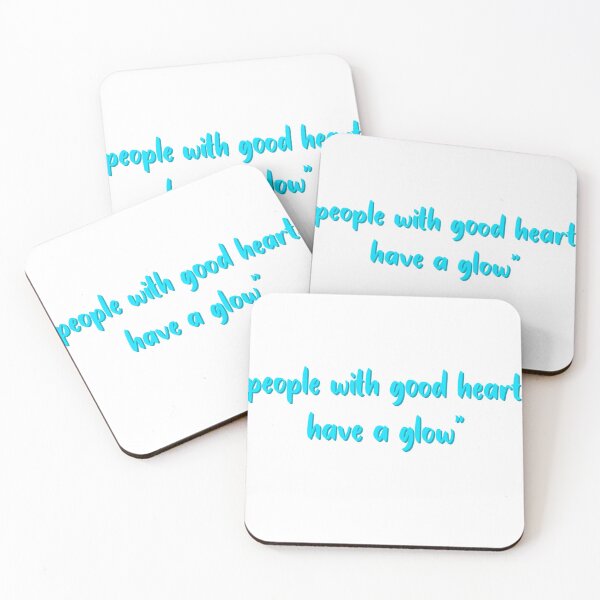 Item preview, People with good hearts have a glow designed and sold by Foxshop0m.