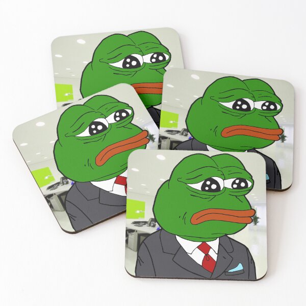 Item preview, Sad Businessman Pepe Wagie designed and sold by Slav-Art.