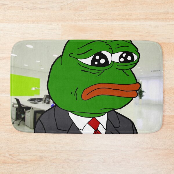 Item preview, Sad Businessman Pepe Wagie designed and sold by Slav-Art.