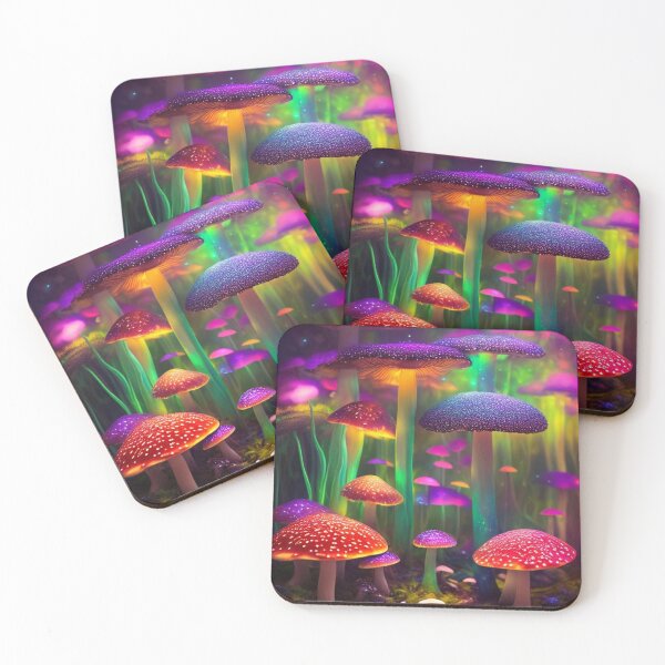 Artikelvorschau, Psychedelic Mushroom Forest #38 Teil der Psychedelic Mushroom Forest Kollektion entworfen und verkauft von Psychedelic Psychos.