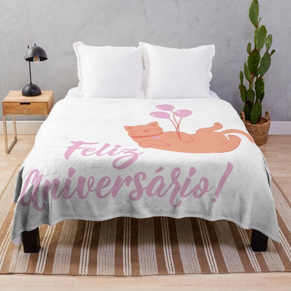 Item preview, Feliz aniversário. Happy Birthday in Portuguese. designed and sold by pidzam4e.