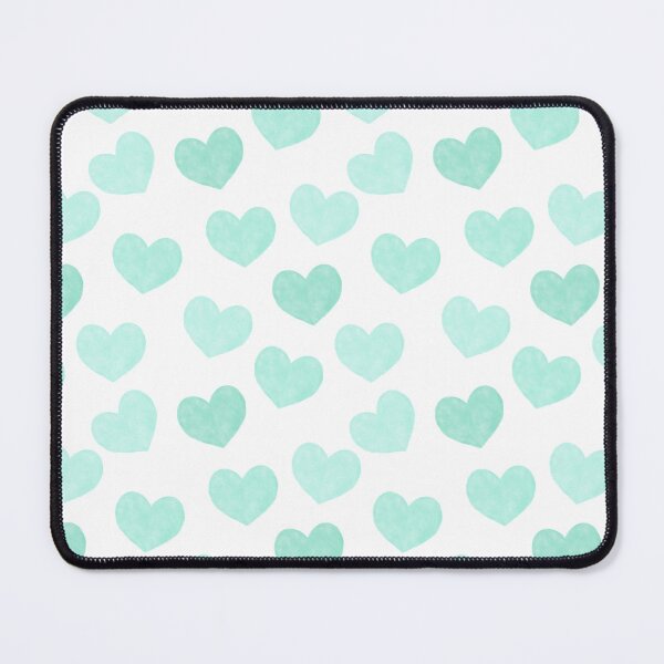 Item preview, Watercolor Hearts - Mint Green Palette designed and sold by Amy Brinkman.