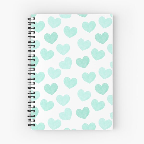 Item preview, Watercolor Hearts - Mint Green Palette designed and sold by Amy Brinkman.