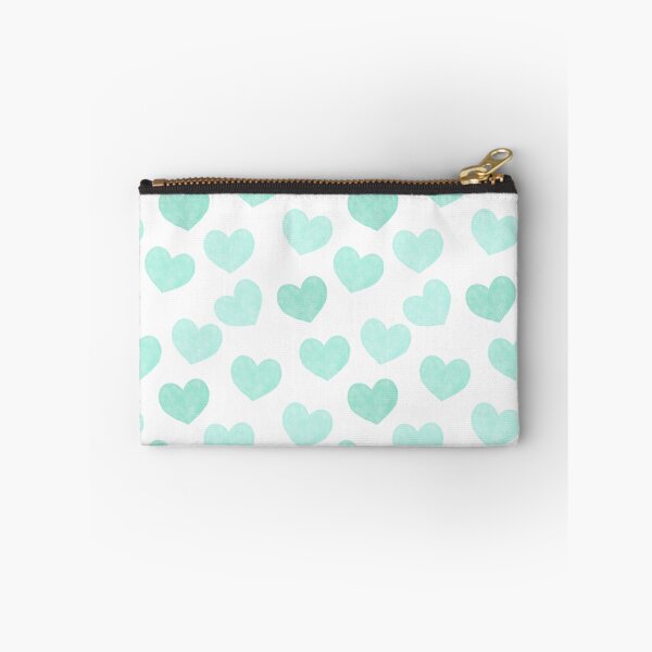 Item preview, Watercolor Hearts - Mint Green Palette designed and sold by Amy Brinkman.
