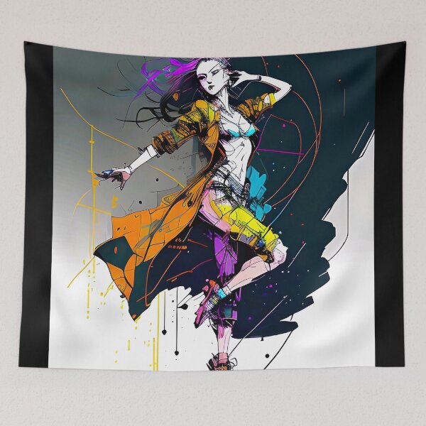 Item preview, Dancing, inkpunk style  designed and sold by Awesome Things.