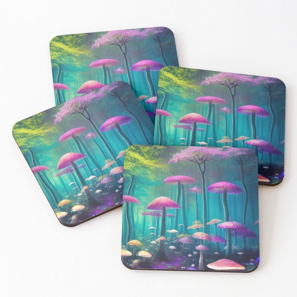 Item preview, Psychedelic Mushroom Forest #40 Part of the Psychedelic Mushroom Forest Collection designed and sold by Psychedelic Psychos.