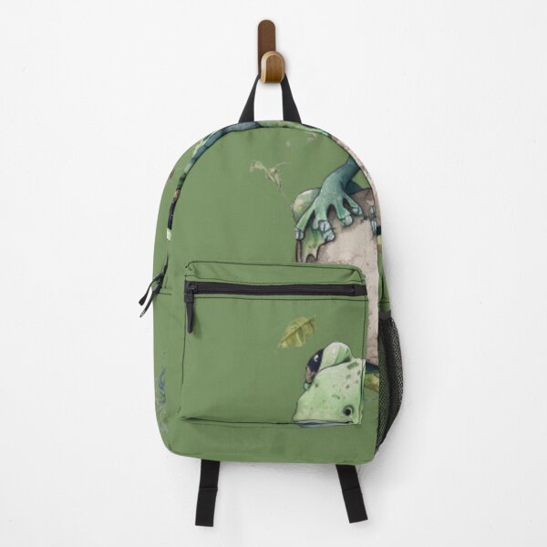 Item preview, Atychiphobia Illustration Cute Green Frog On Earth Essential designed and sold by alhociema.