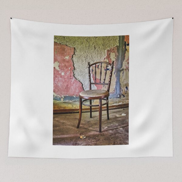 Item preview, Old chair at a lost place - Old chair at a lost place - Ruhr area designed and sold by Ruhrpottpicture.