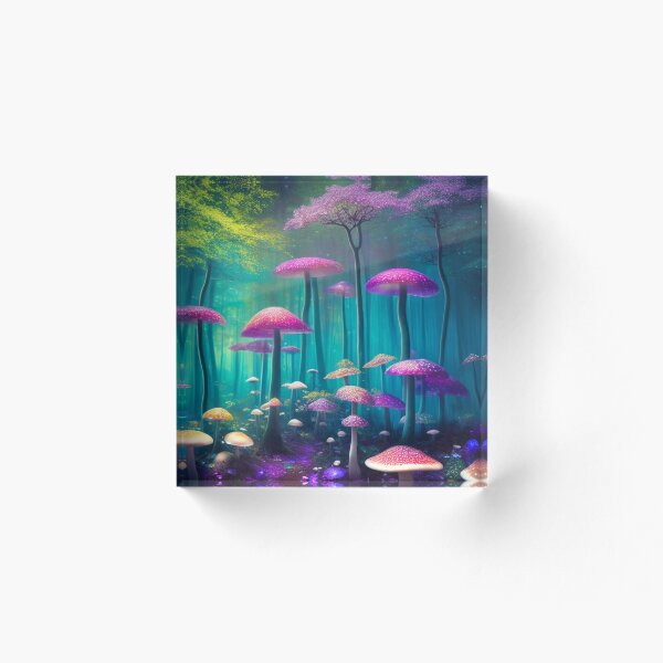 Artikelvorschau, Psychedelic Mushroom Forest #44 Teil der Psychedelic Mushroom Forest Kollektion entworfen und verkauft von Psychedelic Psychos.