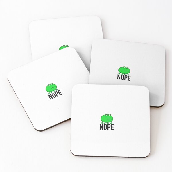 Item preview, Nope frog designed and sold by Grook.