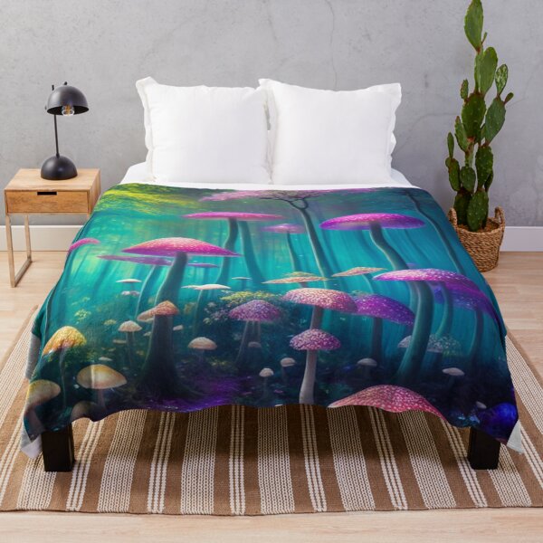 Artikelvorschau, Psychedelic Mushroom Forest #44 Teil der Psychedelic Mushroom Forest Kollektion entworfen und verkauft von Psychedelic Psychos.