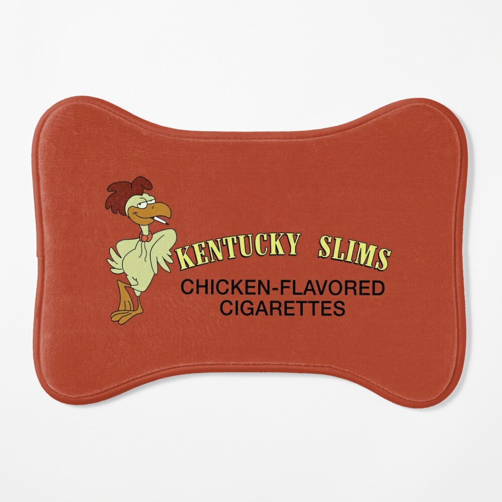 Lámina rígida for Sale con la obra «Cigarrillos Kentucky Slims con sabor a  pollo» de REALsaintpetty | Redbubble