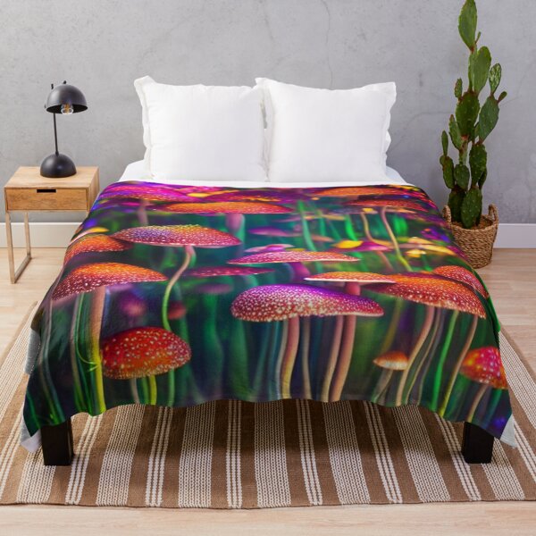 Artikelvorschau, Psychedelic Mushroom Forest #45 Part of the Psychedelic Mushroom Forest Collection entworfen und verkauft von Psychedelic Psychos.