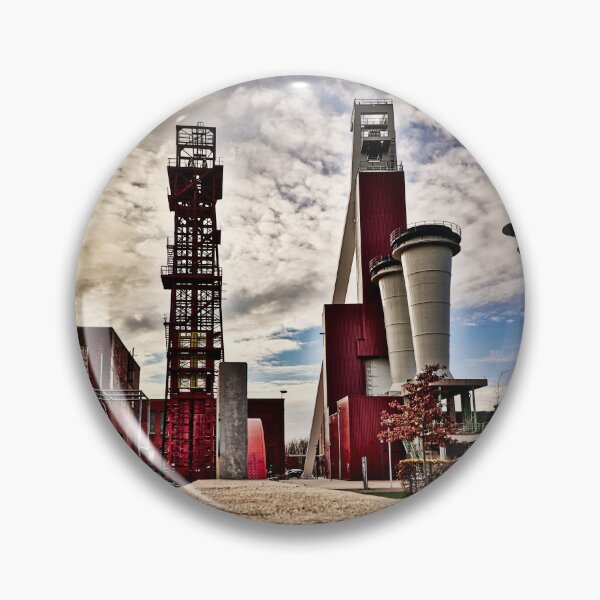 Item preview, Former colliery in Herten - former colliery in Herten - mallets & irons designed and sold by Ruhrpottpicture.