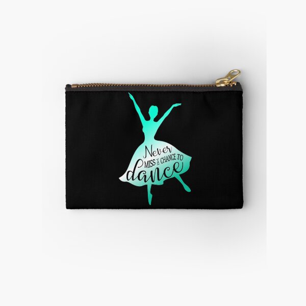 Artikelvorschau, Verpasse nie eine Chance, aquamarines Gymnastik-Hemd für Gymanst, nettes Geschenk, Gymnastik-Mammen und Mädchen zu tanzen entworfen und verkauft von threadsmonkey.