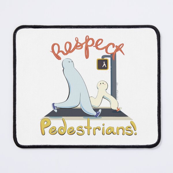 Item preview, Nightcrawler - Respect Pedestrians designed and sold by cravenlunatic.